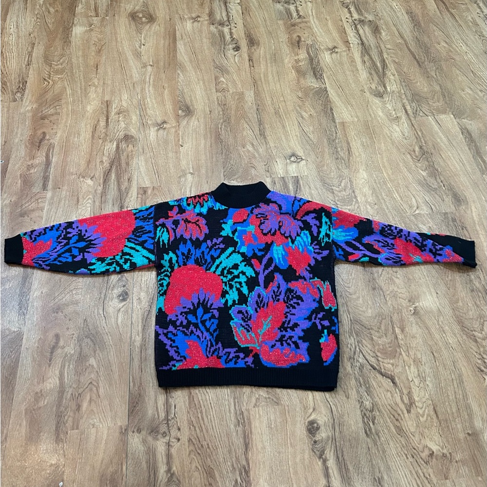 Vintage Patterned Sweater